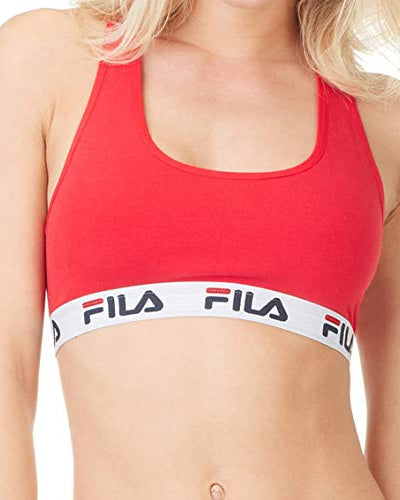 Reggiseno sportivo in cotone elastico Fila FU6042 vari colori Fila