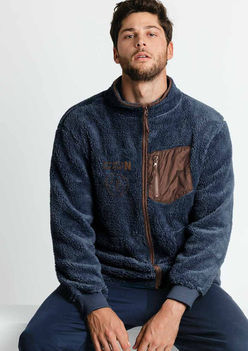 New Plan Save Tree Calda vestaglia a maniche lunghe da uomo