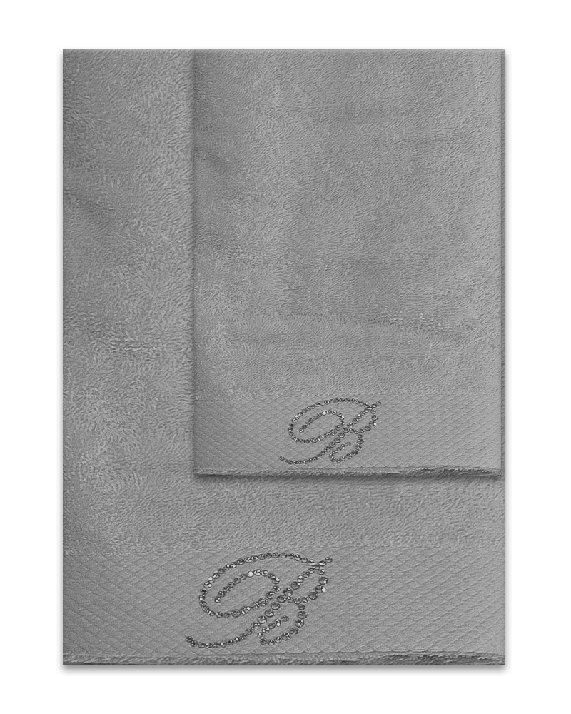 Set asciugamani in spugna viso e ospite Blumarine art Benessere Blumarine