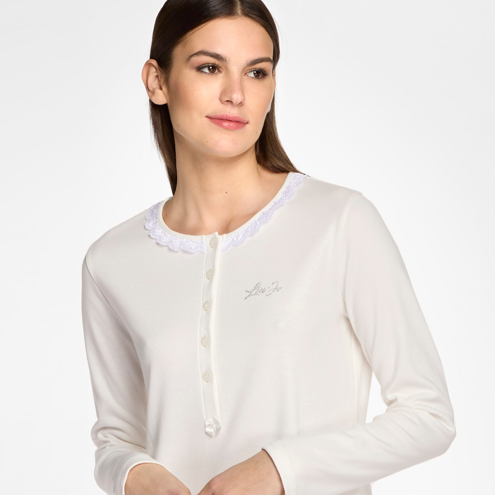 camicia da notto liu jo serafino DL0181 www.dimaiolobiancheria.it