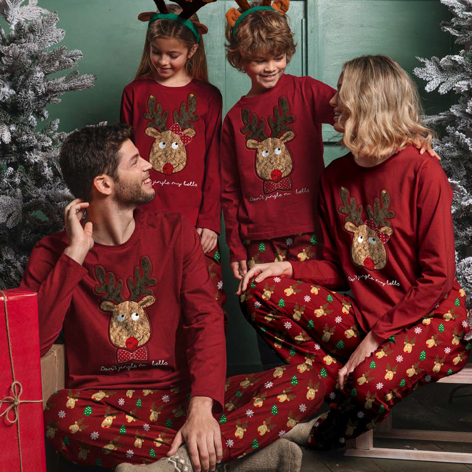 Pigiama Natalizio Family coordinato