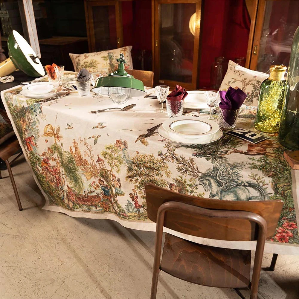 Tovaglia Fabuleux tessitura toscana