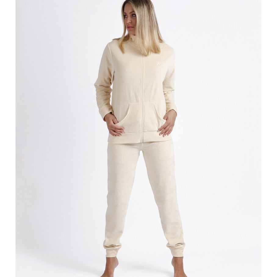 Tuta homewear Donna Admas 56191 in velour