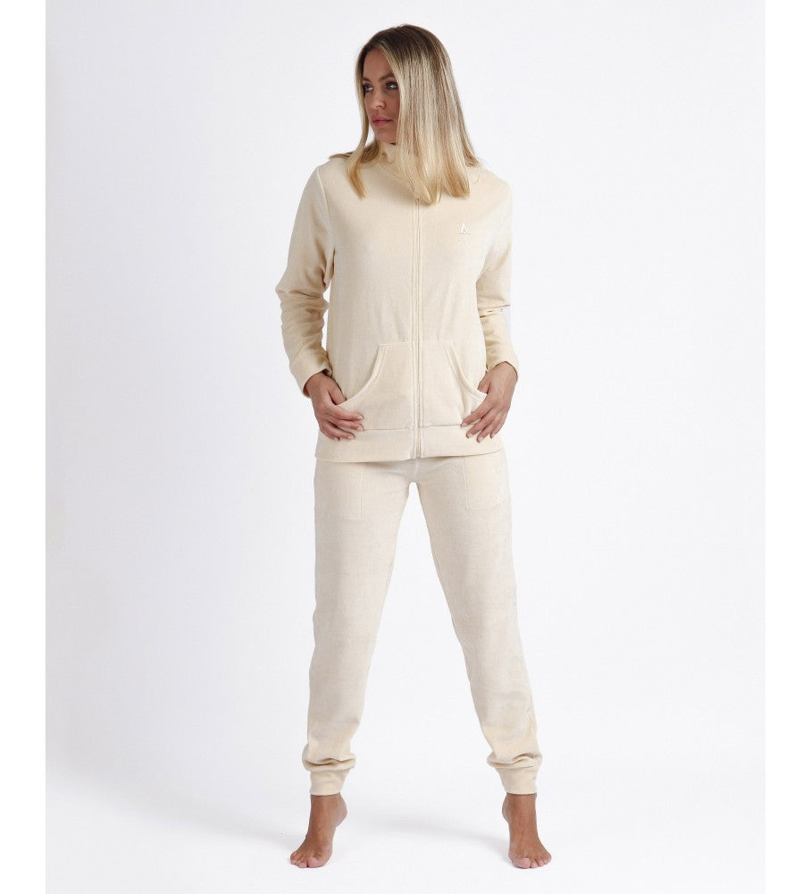 Tuta homewear Donna Admas 56191 in velour