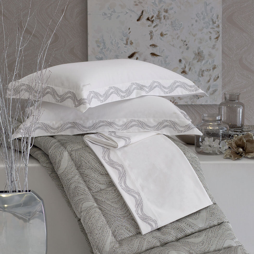 Blumarine Lenzuola Matrimoniale art. Crystelle col rosa