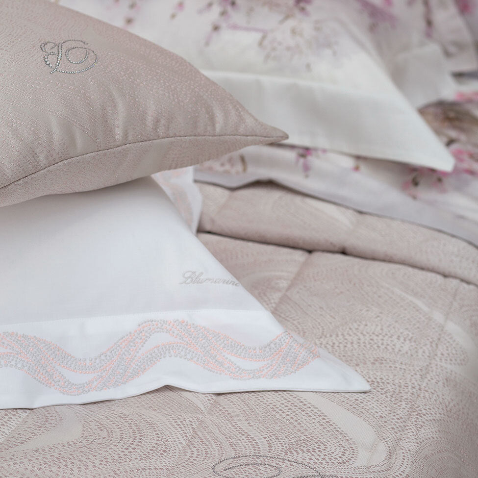 Blumarine Lenzuola Matrimoniale art. Crystelle col rosa