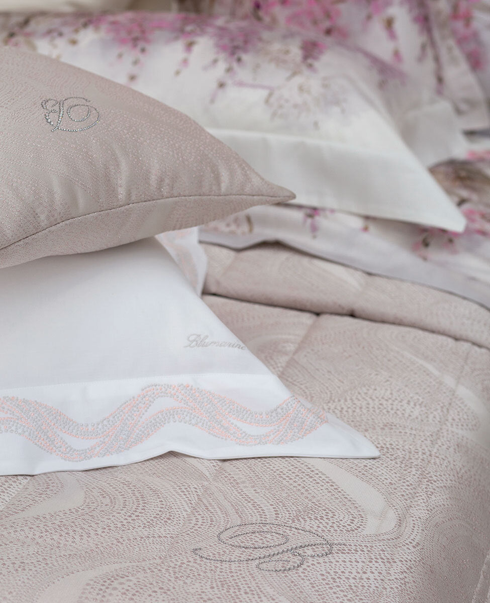 Blumarine Lenzuola Matrimoniale art. Crystelle col rosa
