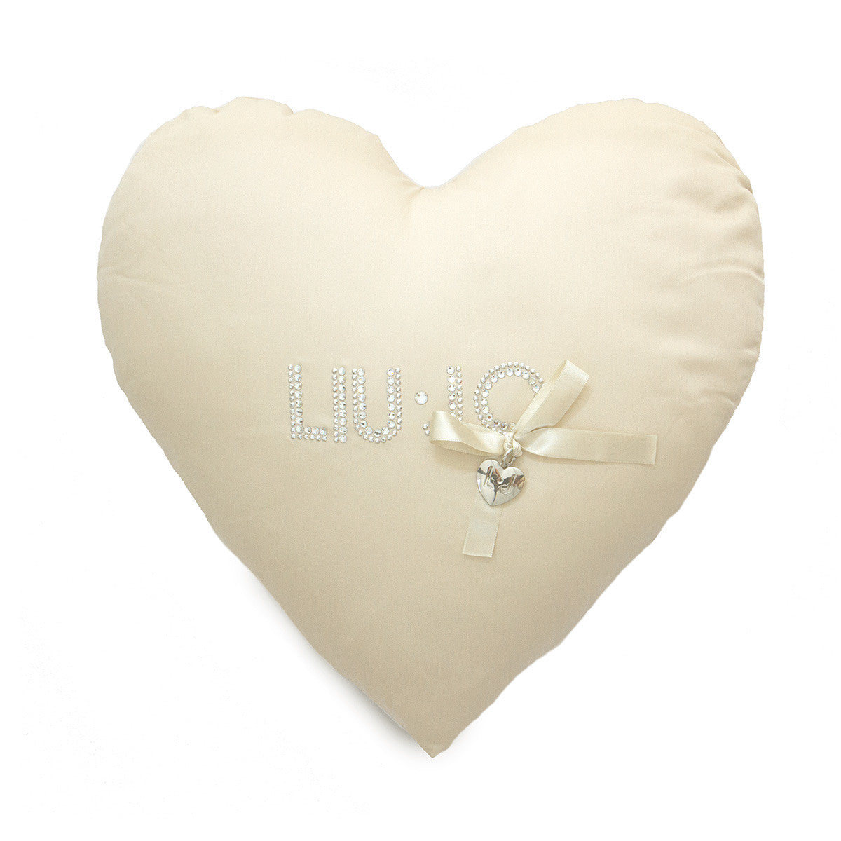 Cuscino arredo cuore Liu Jo in raso Tinta unita (+ COLORI)