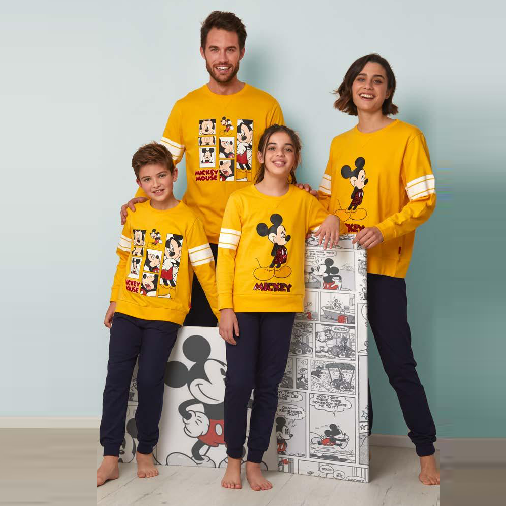 Pigiama Disney Family coordinato