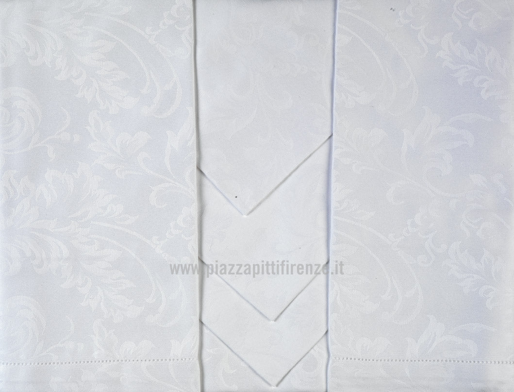 servito tavola per 12 6 elegante made in italy luxury lusso tovagliato importante grigio panna beige rosso