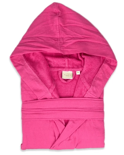 Accappatoio uomo donna in microspugna di Maestri Cotonieri con cappuccio unisex Maestri Cotonieri
