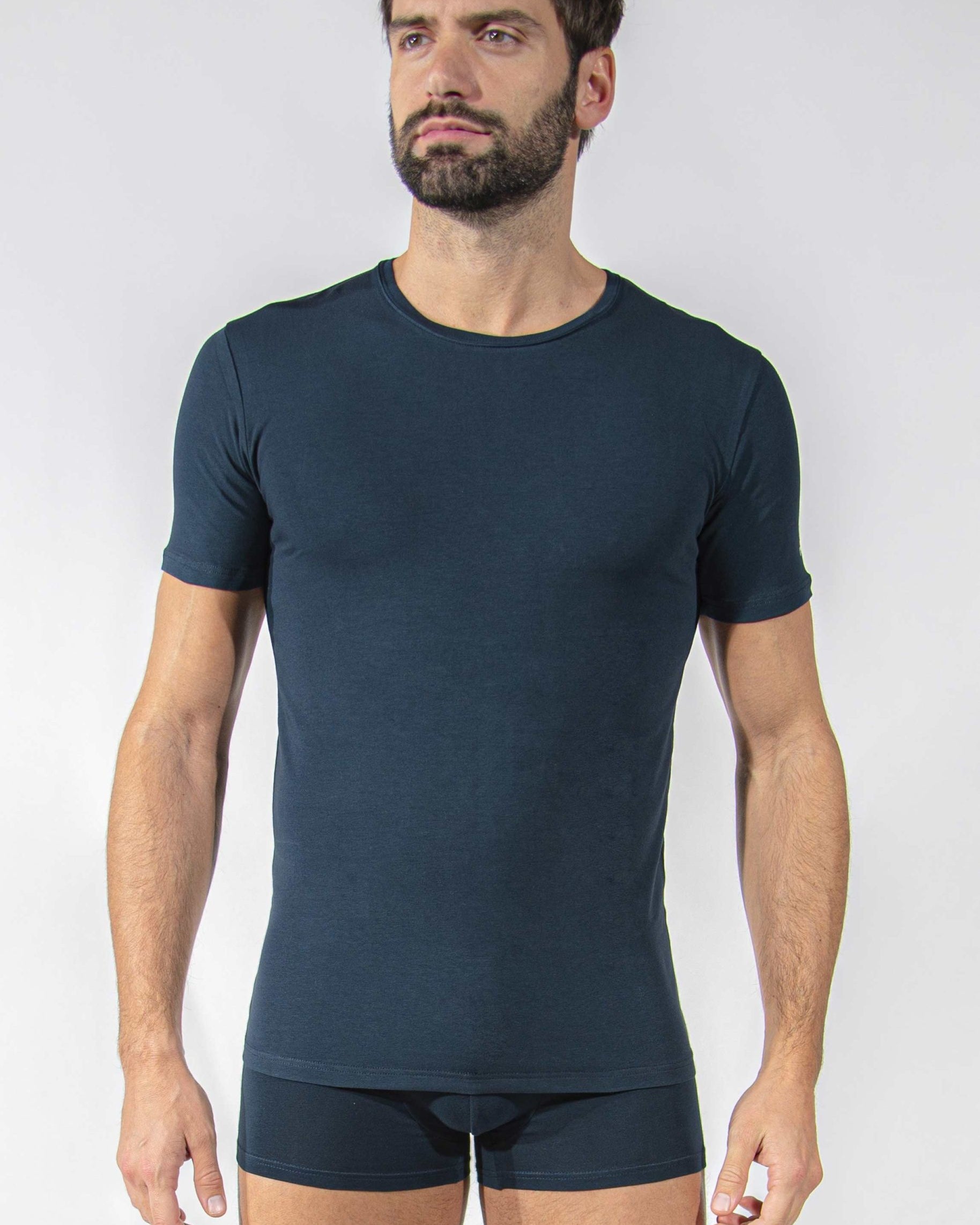 Maglia T-shirt Uomo cotone bielastico Fila 5139 - 2 pezzi + colori Fila