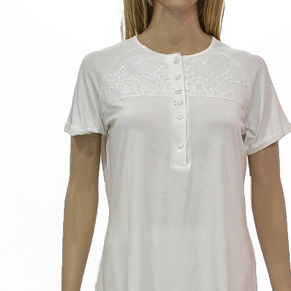 Pigiama da notte Liu Jo donna art. Pizzo Farfalla in cotone