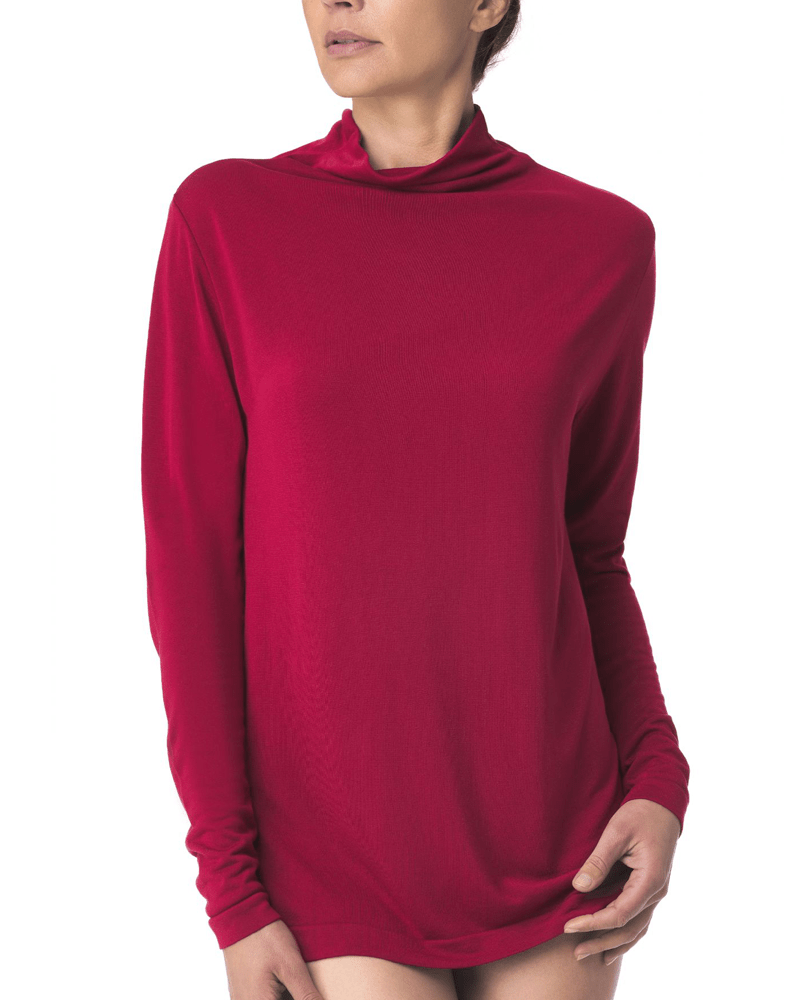 Philippe Matignon Dolcevita Donna in micromodal - Bordeaux Philippe Matignon
