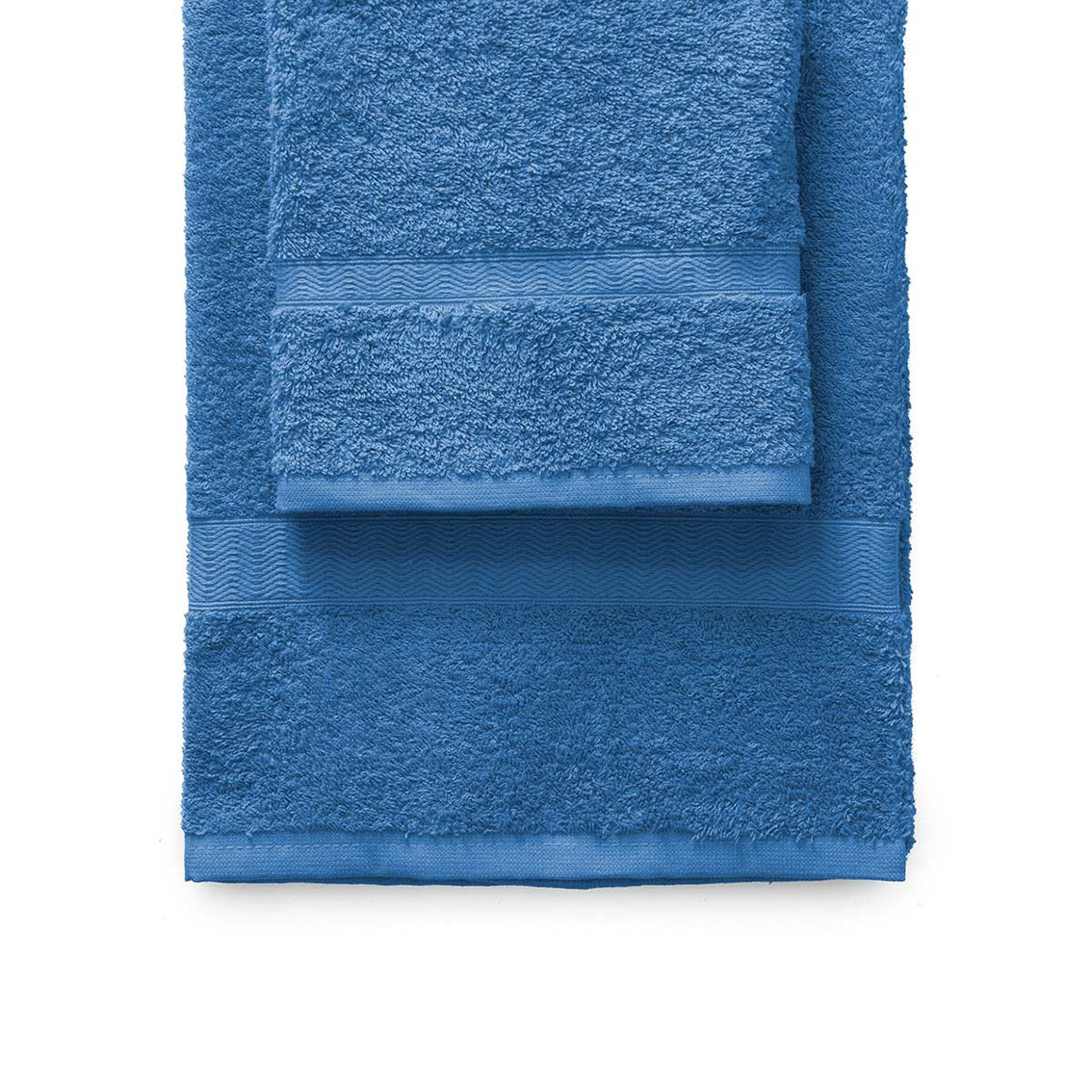 Set asciugamani 1+1 Gabel mod. Tintaunita in spugna da 420 gr/mq