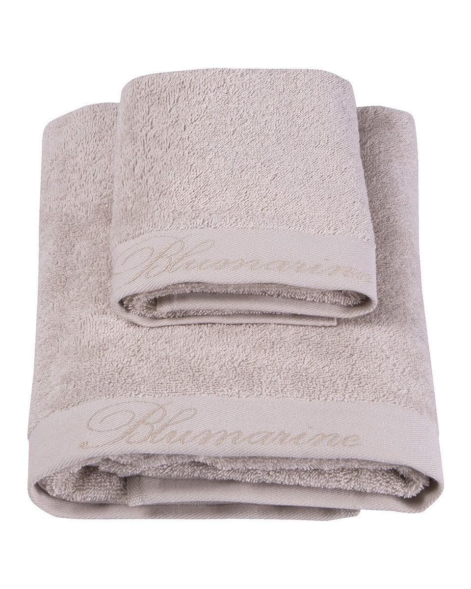 Set asciugamani in spugna viso e ospite Blumarine art Spa + colori Blumarine