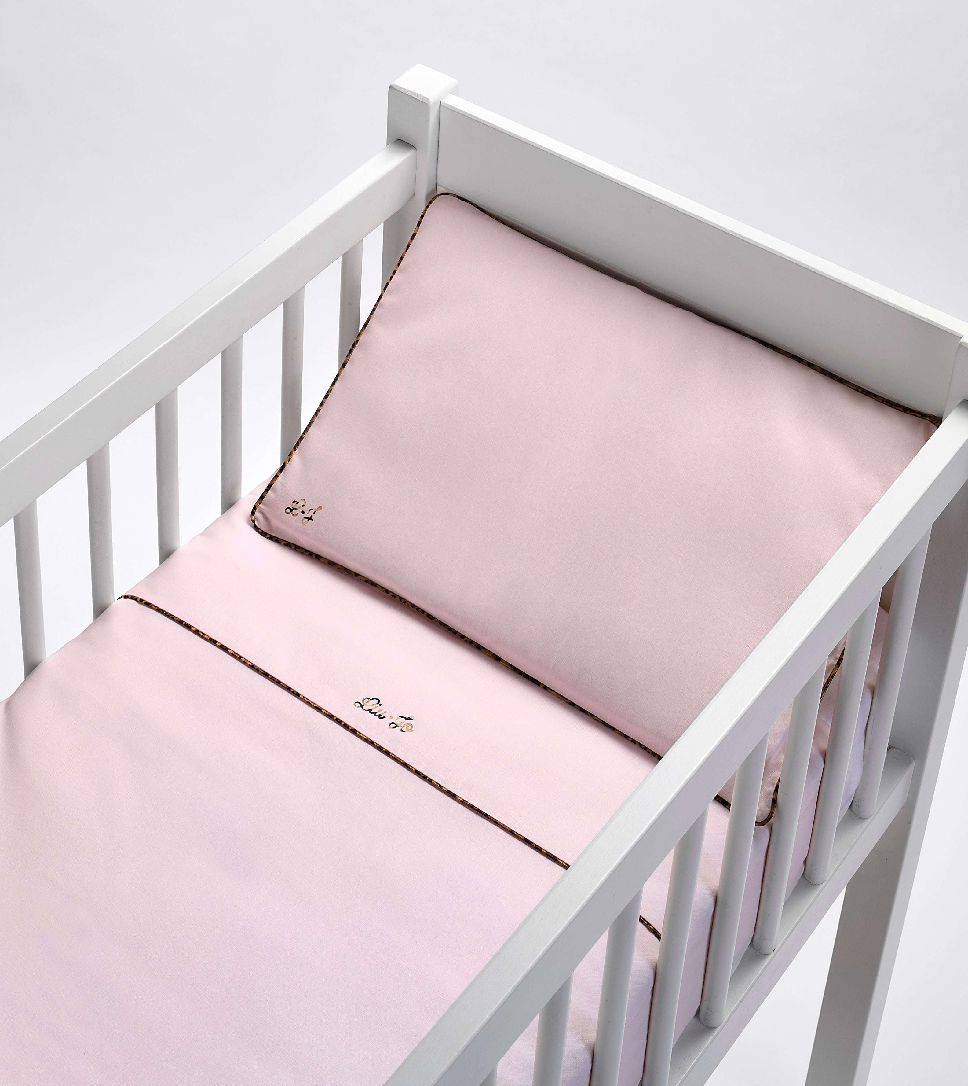 Liu jo Baby Completo 4 pezzi lenzuola e coperta Culla (passegino) art Maculino Liu Jo