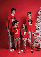Pigiama Natalizio Disney Family coordinato Uomo Donna Bimbo Bimba art 63685 63920 Disney