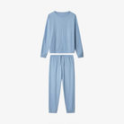 Pigiama invernale Donna Gisela 20441 azzurro Gisela