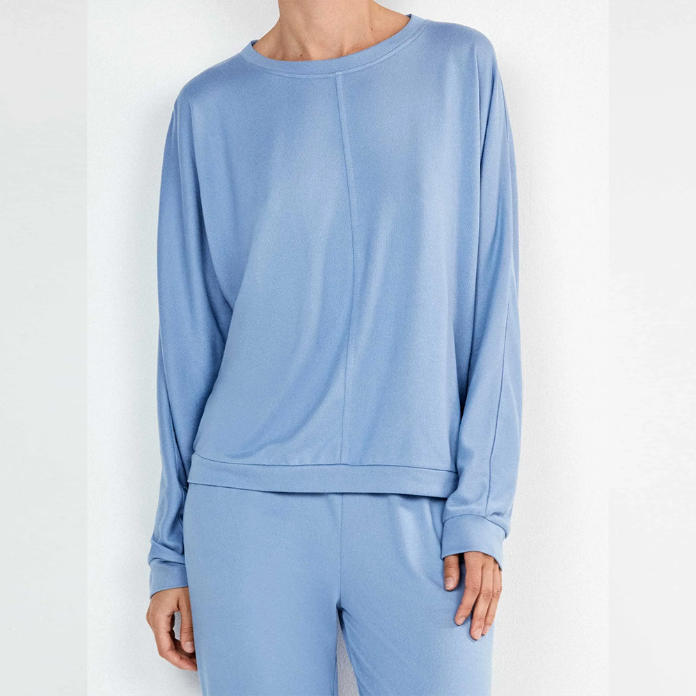 Pigiama invernale Donna Gisela 20441 azzurro Gisela