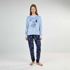Pigiama Donna invernale Snoopy Gisela 20464 Gisela