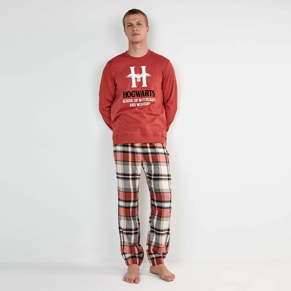 Pigiama Uomo invernale Harry Potter gisela 20492 Gisela