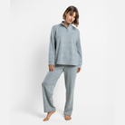 Pigiama Donna invernale Admas 64641 Grigio Admas