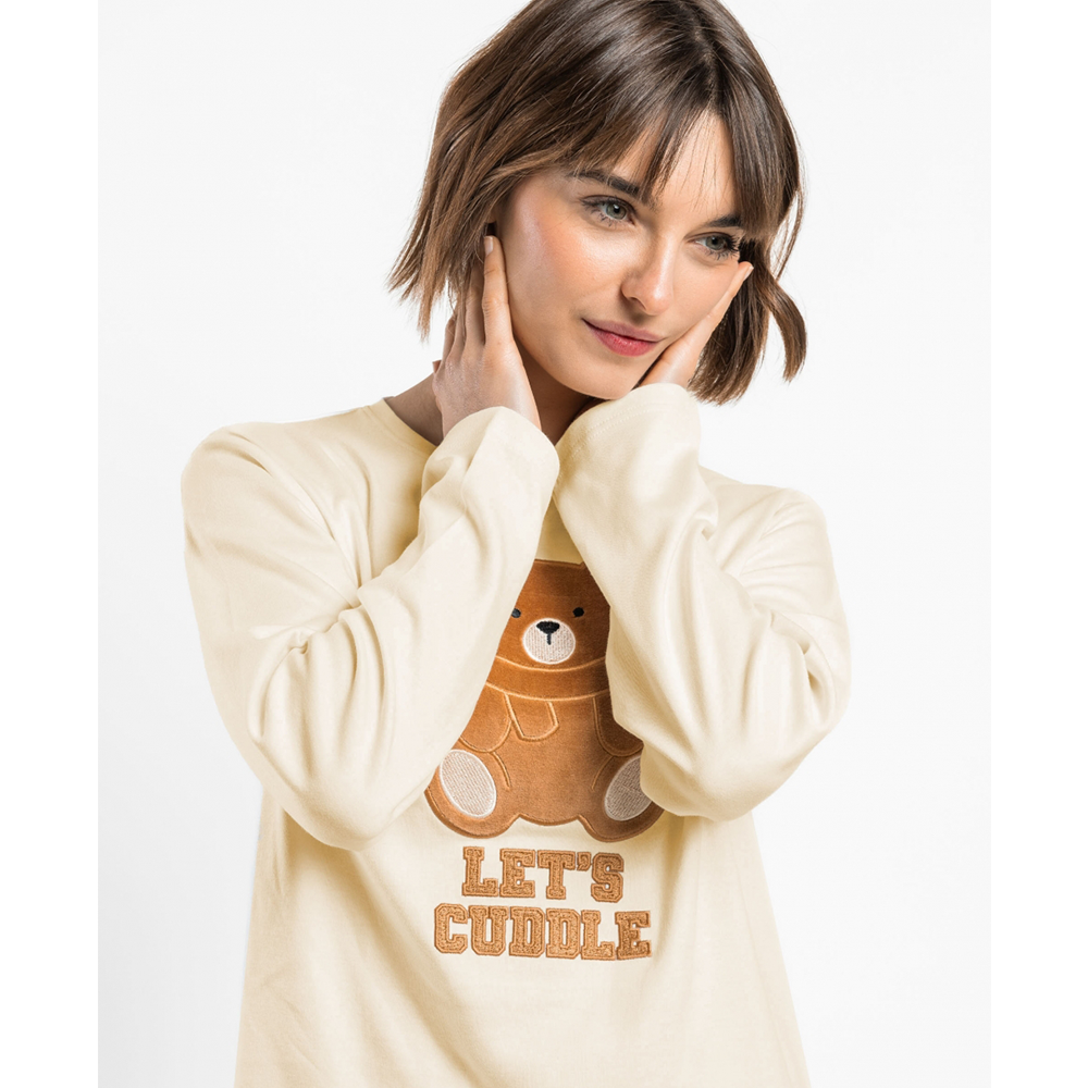Pigiama invernale Donna in caldo cotone Admas 64963 Admas