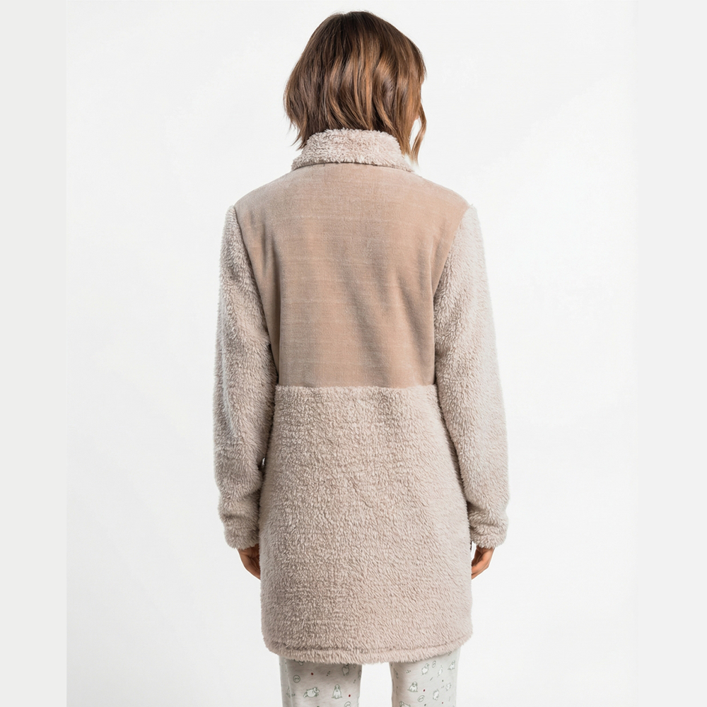 Vestaglia Donna in Coral Sherpa 67391 Admas