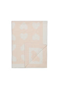 Mary plaid Copertina Baby cuori in Cotone Bicolor +colori Maryplaid