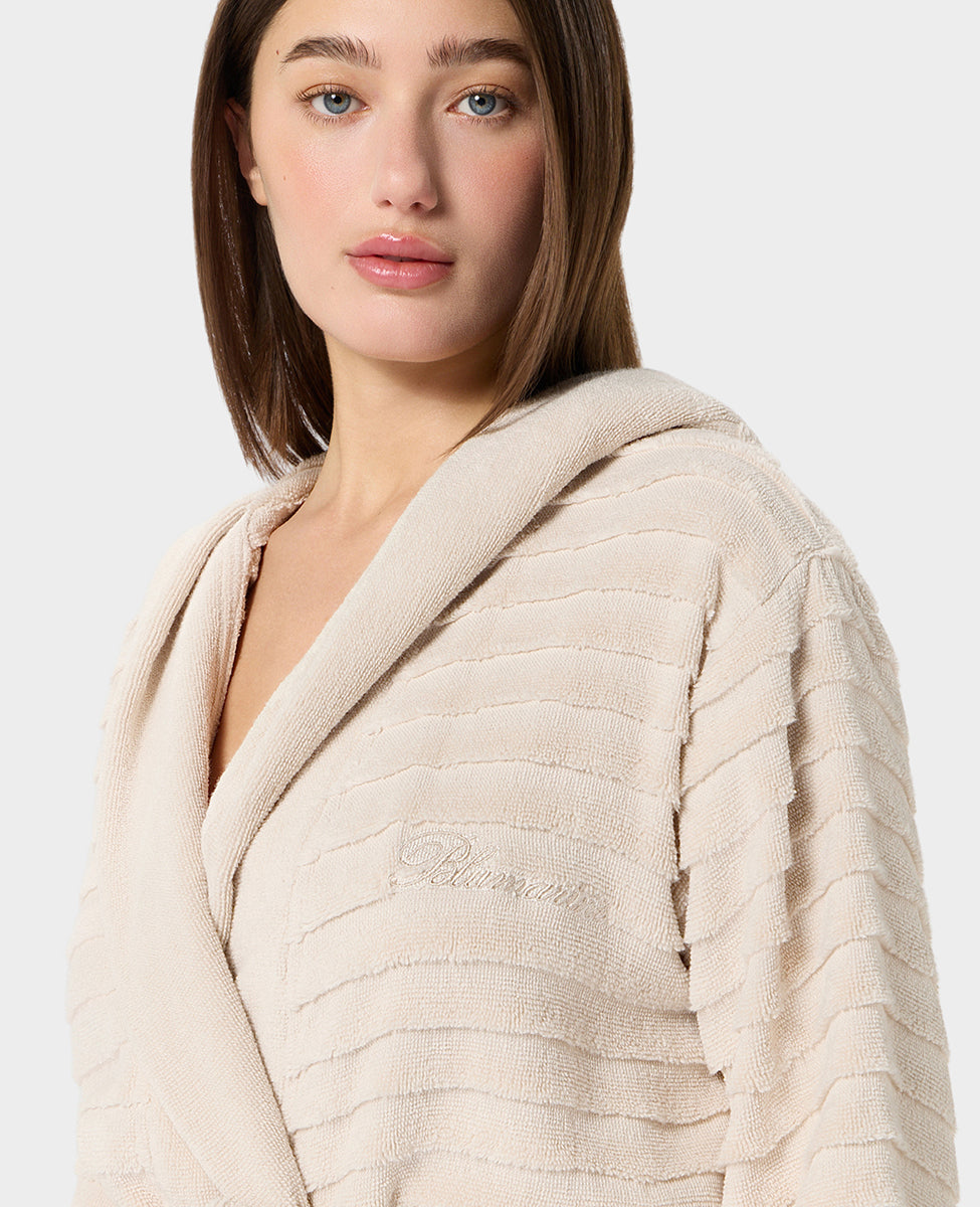 Accappatoio uomo donna in spugna Blumarine art MADEMOISELLE Blumarine
