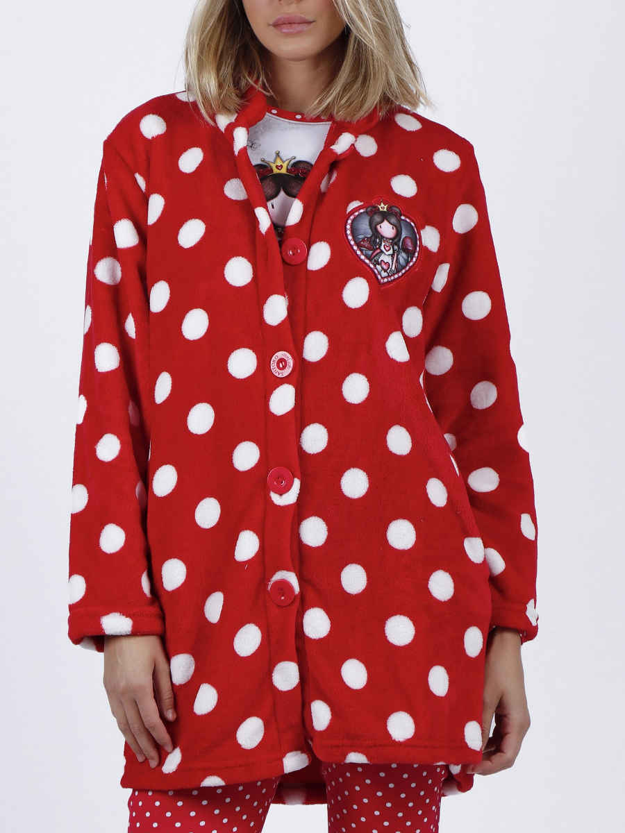 Santoro Gorjuss Vestaglia in Pile - Donna e ragazza 57538 57539 Santoro Gorjuss