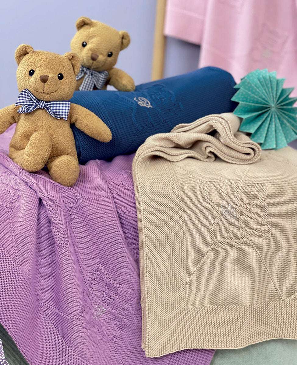 Copertina Blumarine Baby Orsetto cotone Blumarine