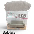 Copridivano Zucchissime Body Elasticizzato Antimacchia abbia