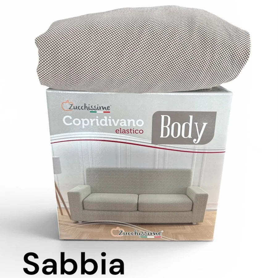 Copridivano Zucchissime Body Elasticizzato Antimacchia abbia