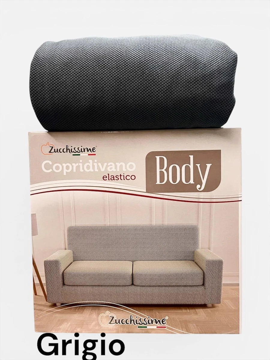 Copridivano Zucchissime Body Elasticizzato Antimacchia Biancaluna