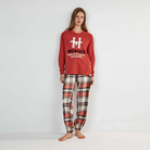 Pigiama Donna Harry Potter in Cotone e Flanella 20491S Gisela
