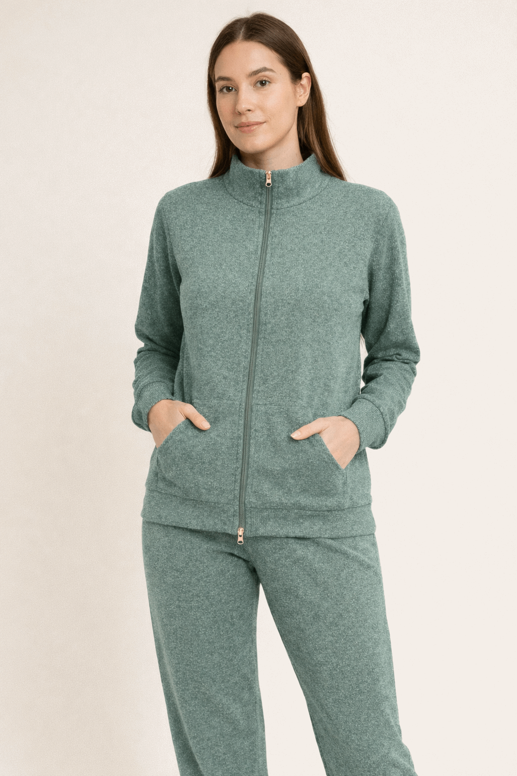 Tuta donna homewear Kissimo Angora Kissimo Biancaluna