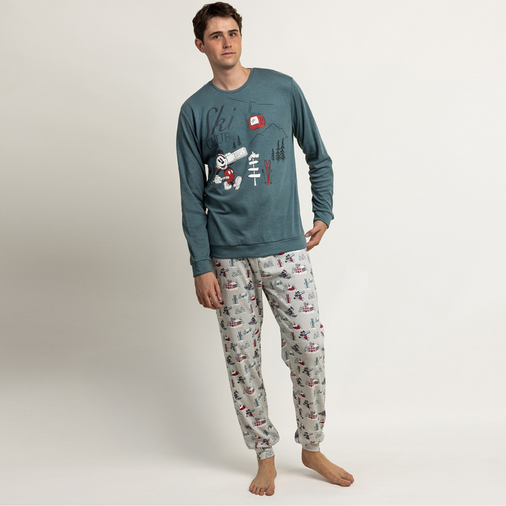 Pigiama Disney Family invernale Uomo Donna Bimbo Bimba Disney 64011 64414 Disney