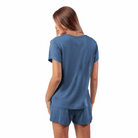 Admas Pigiama estivo Donna art 64108 blu Admas