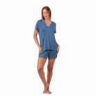 Admas Pigiama estivo Donna art 64108 blu Admas