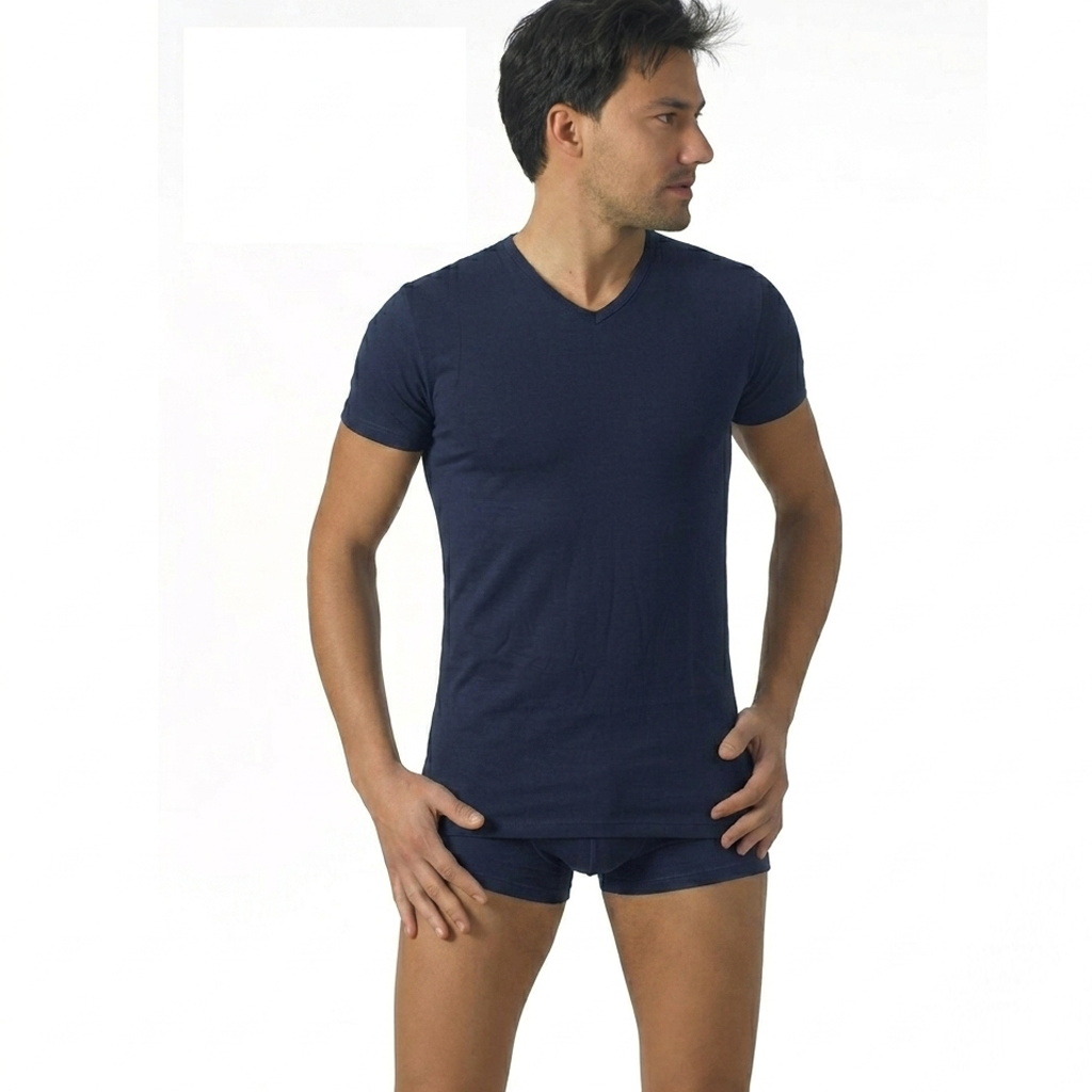 T-shirt maglia scollo a V Uomo Armata di mare art. GT109 (4 COLORI) Armata di Mare