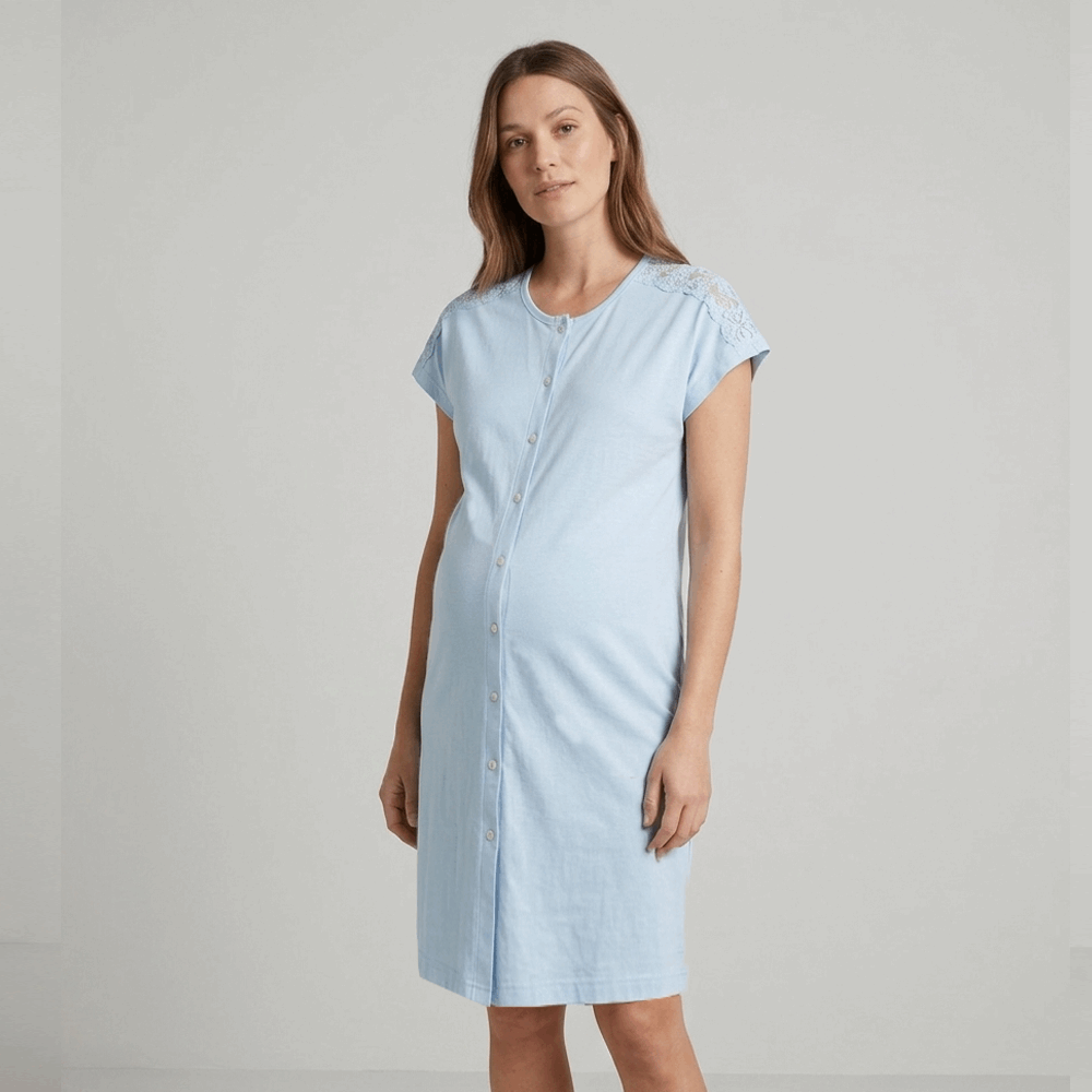 Camicia da notte in cotone Premaman kissimo 21313 Di Maiolo Biancheria