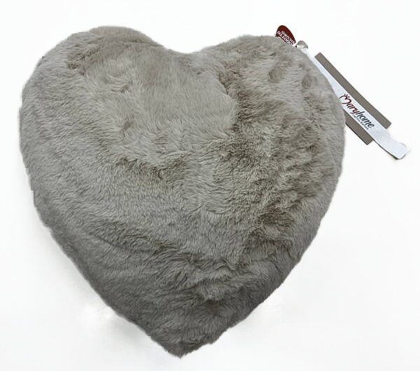 Cuscino arredo cuore in ecopelliccia Maryplaid +colori