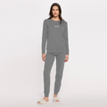 Pigiama donna invernale caldo cotone Liu Jo DL0210 Liu Jo