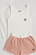 Fila Pigiama Donna art FPS 4048 Bianco rosa Fila