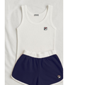 Fila Pigiama Donna art FPS 4048 Bianco Navy Fila