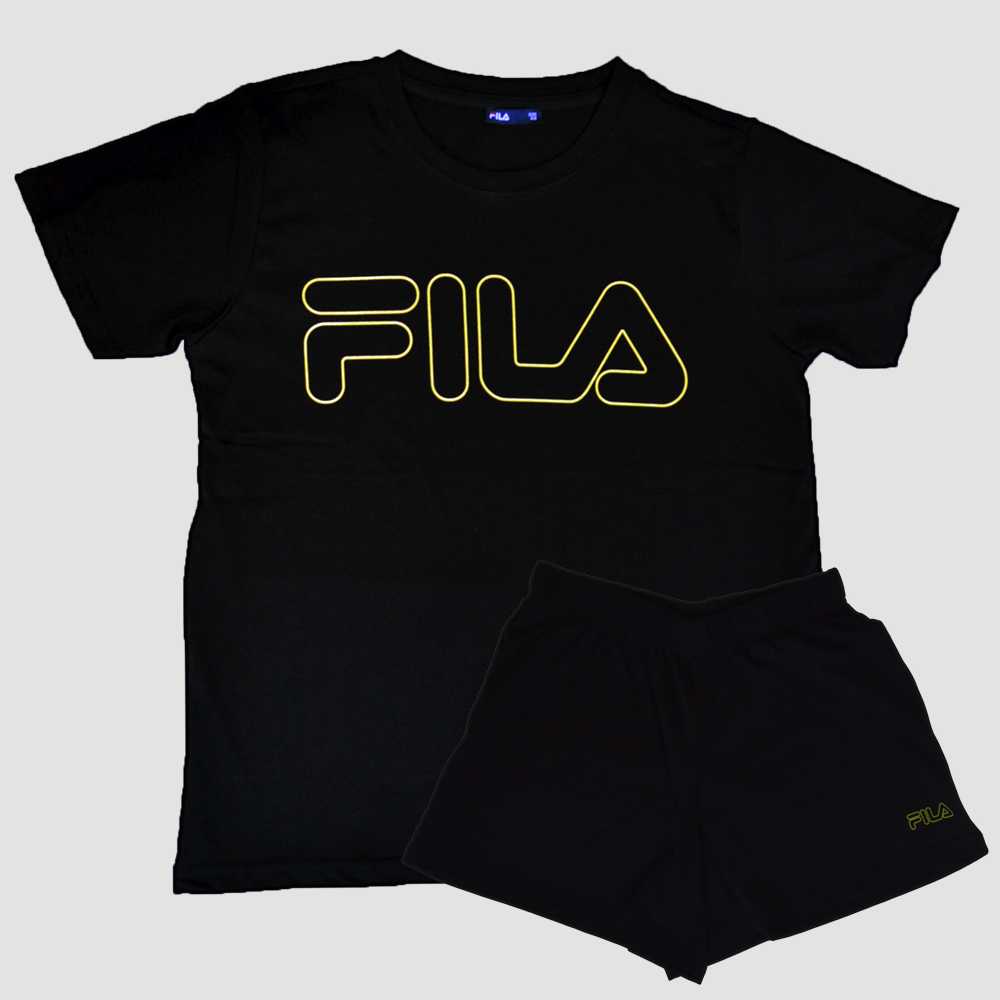 Maglia fila nera ragazza on sale