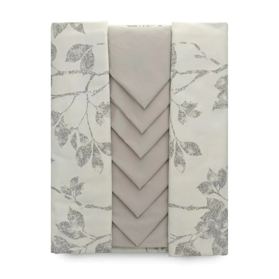 Maestri Cotonieri Tovaglia 12 posti con tovaglioli Fly + colori