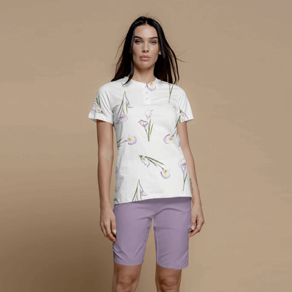 Pigiama Donna estivo kissimo biancaluna d21006 Kissimo Biancaluna